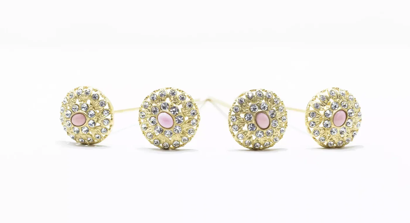 Aderezos 1082 Oro Nacar Rosa