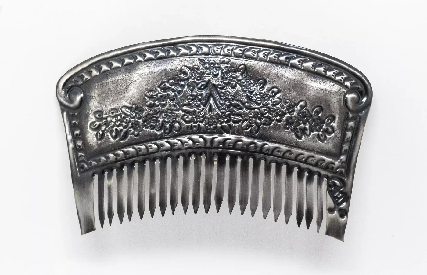 Peinetas 464 Plata Oxida